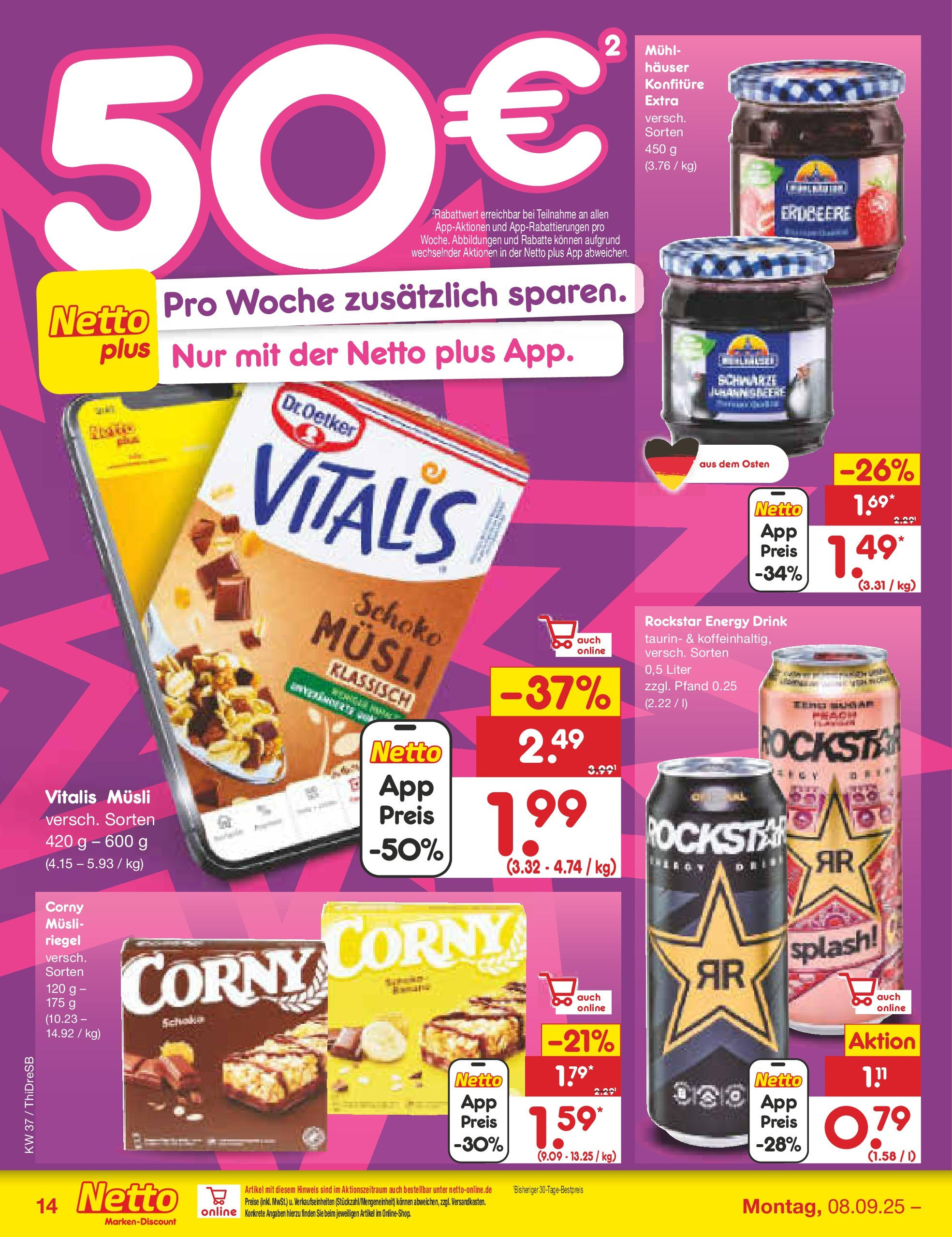 Netto Marken-Discount prospekt Dresden	 (ab 07.09.2025) » Angebote | Seite: 14