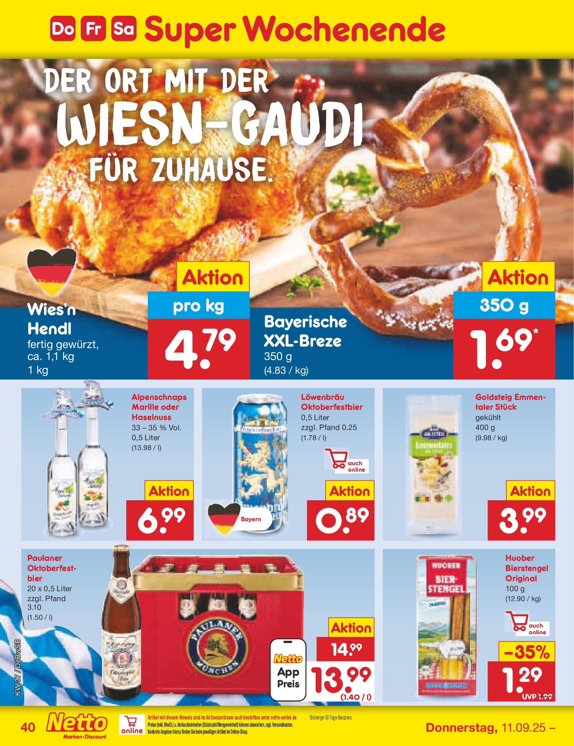Netto Marken-Discount prospekt Waiblingen-Bittenfeld (ab 08.09.2025) » Angebote | Seite: 58 | Produkte: Bier, Paulaner Netto Marken-Discount prospekt Waiblingen-Bittenfeld (ab 08.09.2025) » Angebote | Seite: 58 | Produkte: Bier, Paulaner