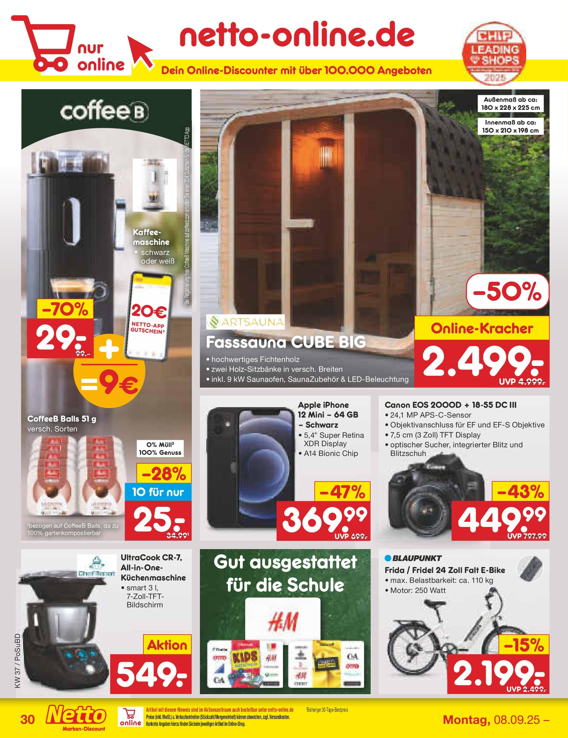 Netto Marken-Discount prospekt Regensburg (ab 08.09.2025) » Angebote | Seite: 44 | Produkte: Kaffee, Iphone, Apple, Bildschirm Netto Marken-Discount prospekt Regensburg (ab 08.09.2025) » Angebote | Seite: 44 | Produkte: Kaffee, Iphone, Apple, Bildschirm