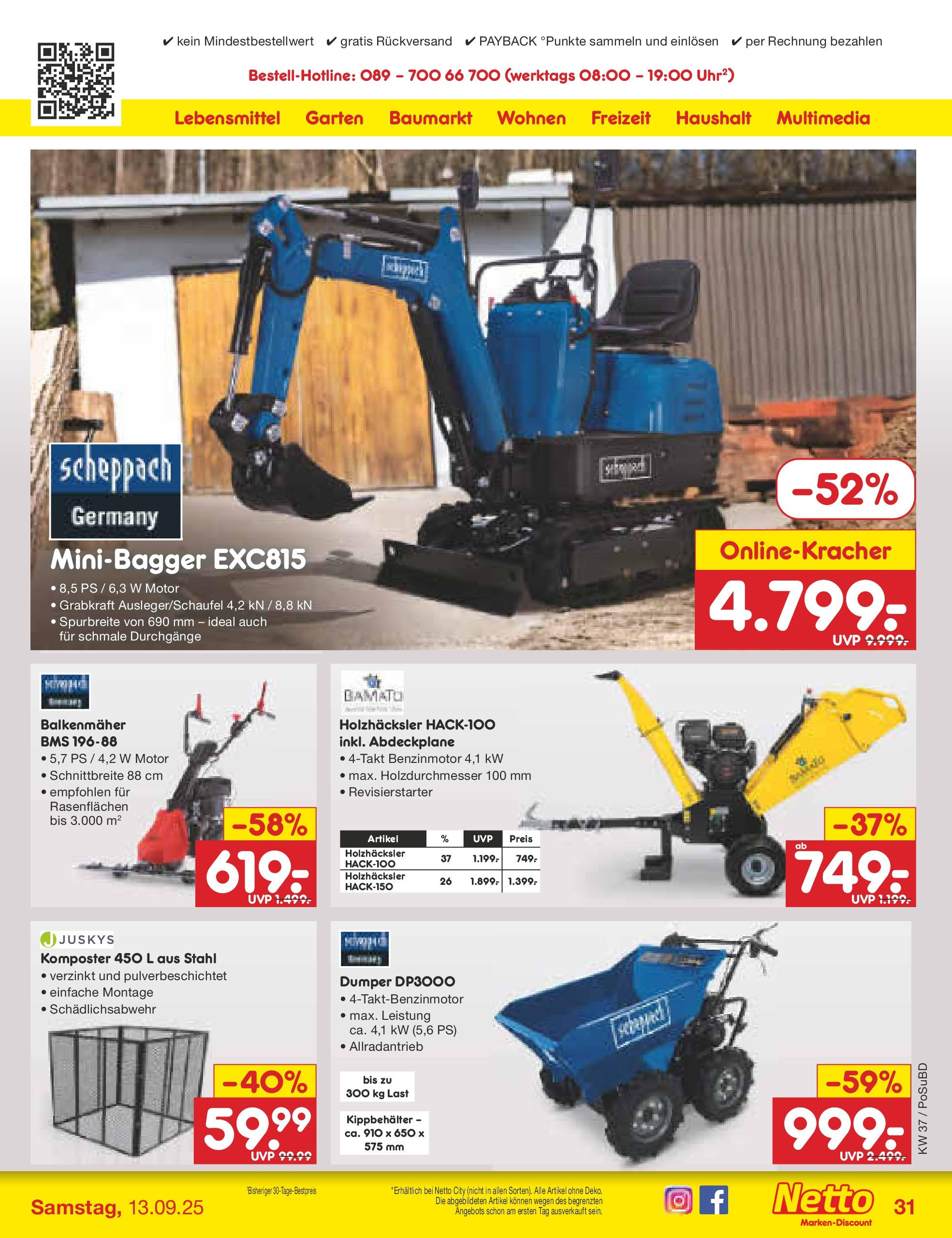 Netto Marken-Discount prospekt Regensburg (ab 08.09.2025) » Angebote | Seite: 45 Netto Marken-Discount prospekt Regensburg (ab 08.09.2025) » Angebote | Seite: 45