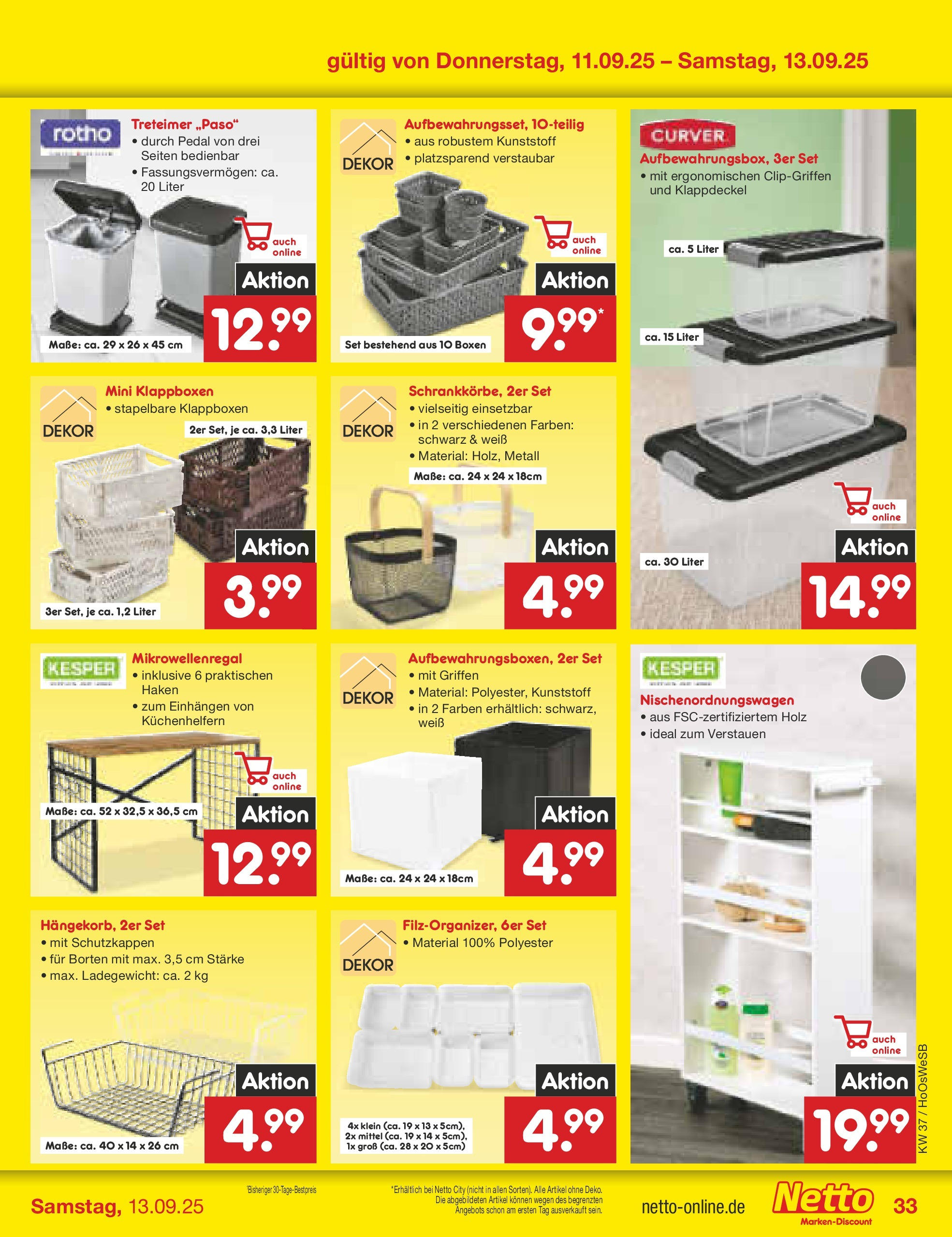 Netto Marken-Discount prospekt Hannover	 (ab 07.09.2025) » Angebote | Seite: 45