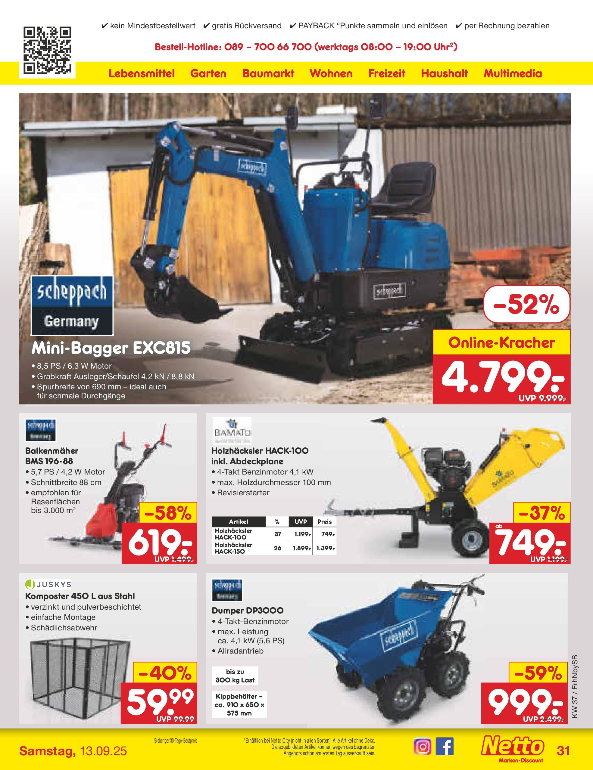 Netto Marken-Discount prospekt München (ab 08.09.2025) » Angebote | Seite: 45 Netto Marken-Discount prospekt München (ab 08.09.2025) » Angebote | Seite: 45
