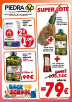 Supermercados Piedra Ofertas validas del 1 al 13 de septiembre 2025 - hasta el 13.09.2025