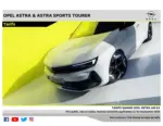 OPEL Opel Astra et Astra Sports Tourer - au 02.09.2026