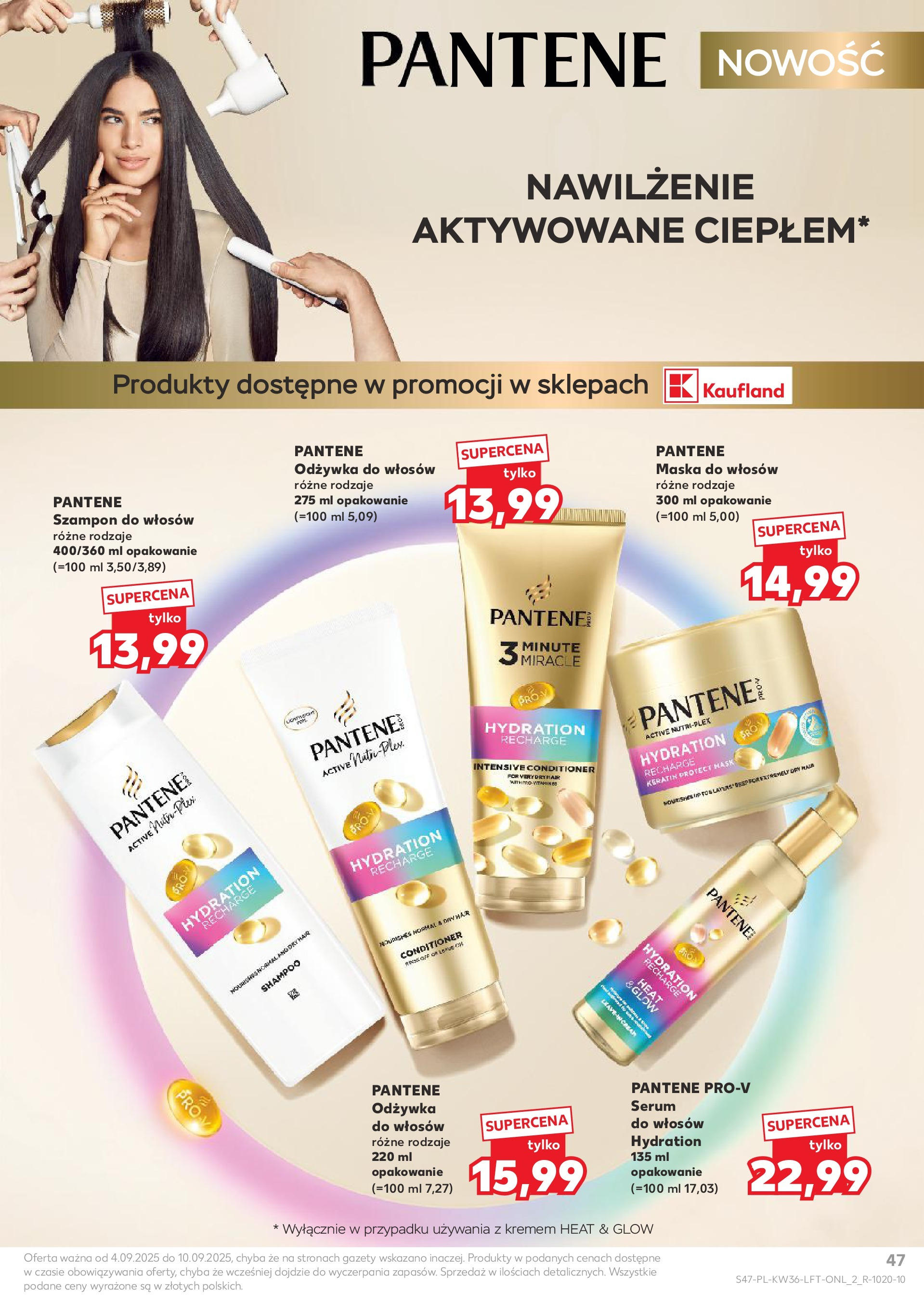 Kaufland gazetka (04.09.2025) - od jutra | Strona: 47 | Produkty: Szampon, Odżywka, Maska do włosów, Odżywka do włosów Kaufland gazetka od 04.09.2025 - od jutra PDF | Strona: 47 | Produkty: Szampon, Odżywka, Maska do włosów, Odżywka do włosów