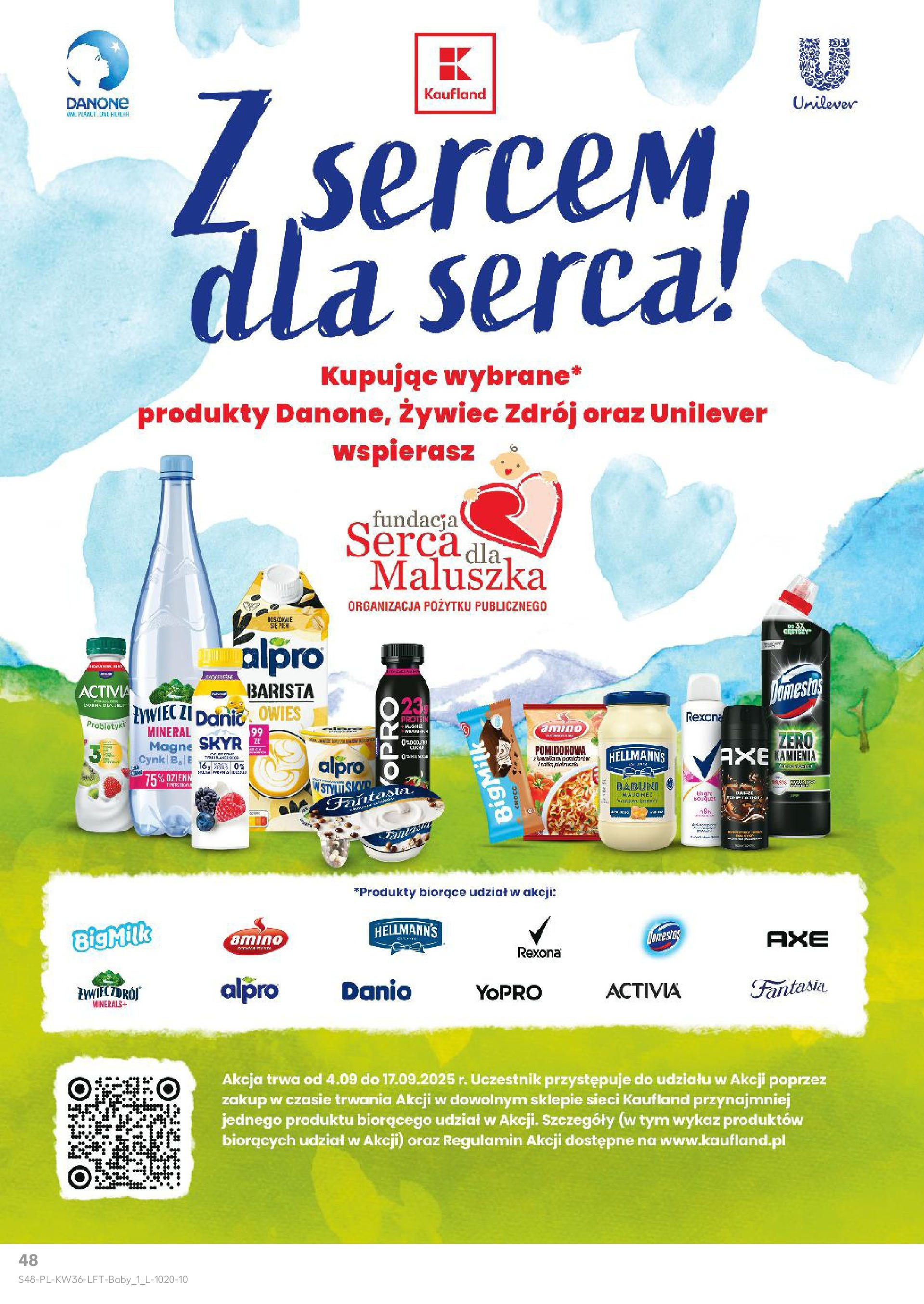 Kaufland gazetka (04.09.2025) - od jutra | Strona: 48 | Produkty: Alpro, Skyr Kaufland gazetka od 04.09.2025 - od jutra PDF | Strona: 48 | Produkty: Alpro, Skyr