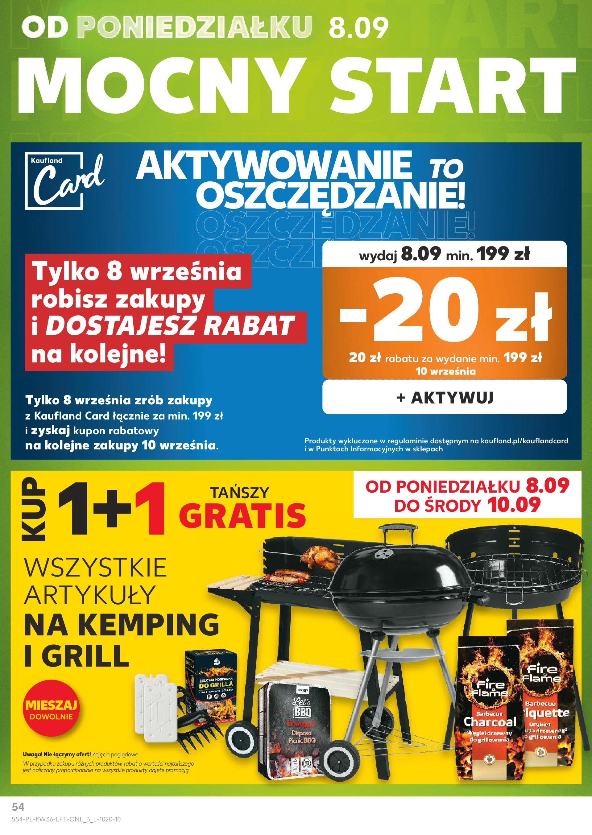 Kaufland gazetka (04.09.2025) - od jutra | Strona: 54 | Produkty: Grill Kaufland gazetka od 04.09.2025 - od jutra PDF | Strona: 54 | Produkty: Grill