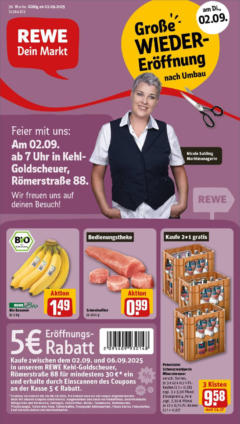 Rewe prospekt Calw / Hirsau	 gültig ab dem 01.09.2025
