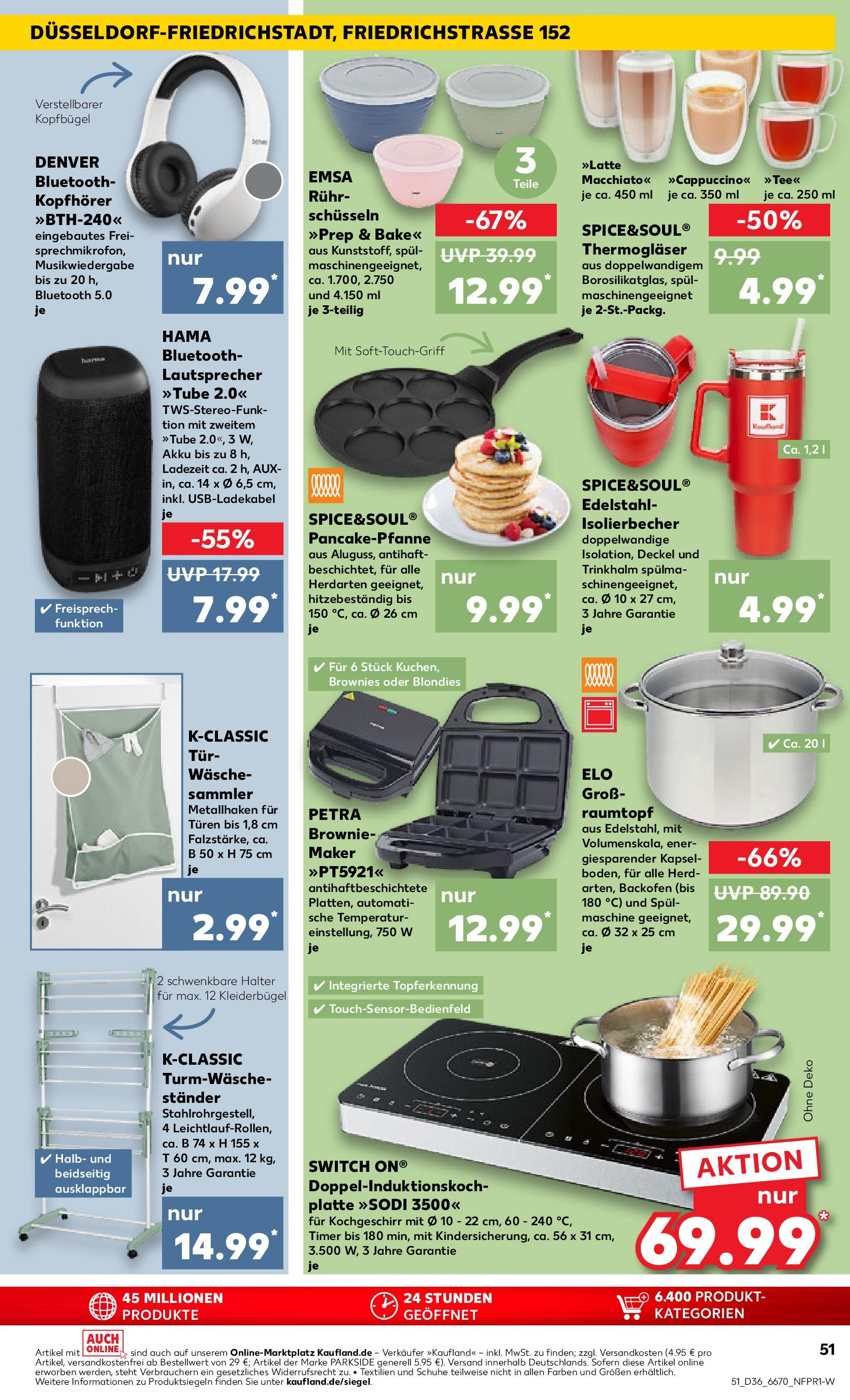 Prospekt Kaufland ab 04.09.2025 » Angebote und Werbung Online | Seite: 51 | Produkte: Tür, Kleiderbügel, Backofen, Kopfhörer Prospekt Kaufland ab 04.09.2025 » Angebote Online zum Blättern | Seite: 51 | Produkte: Tür, Kleiderbügel, Backofen, Kopfhörer