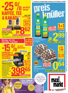 Maximarkt - Maximarkt: Flugblatt ab 07.09.2025 gültig