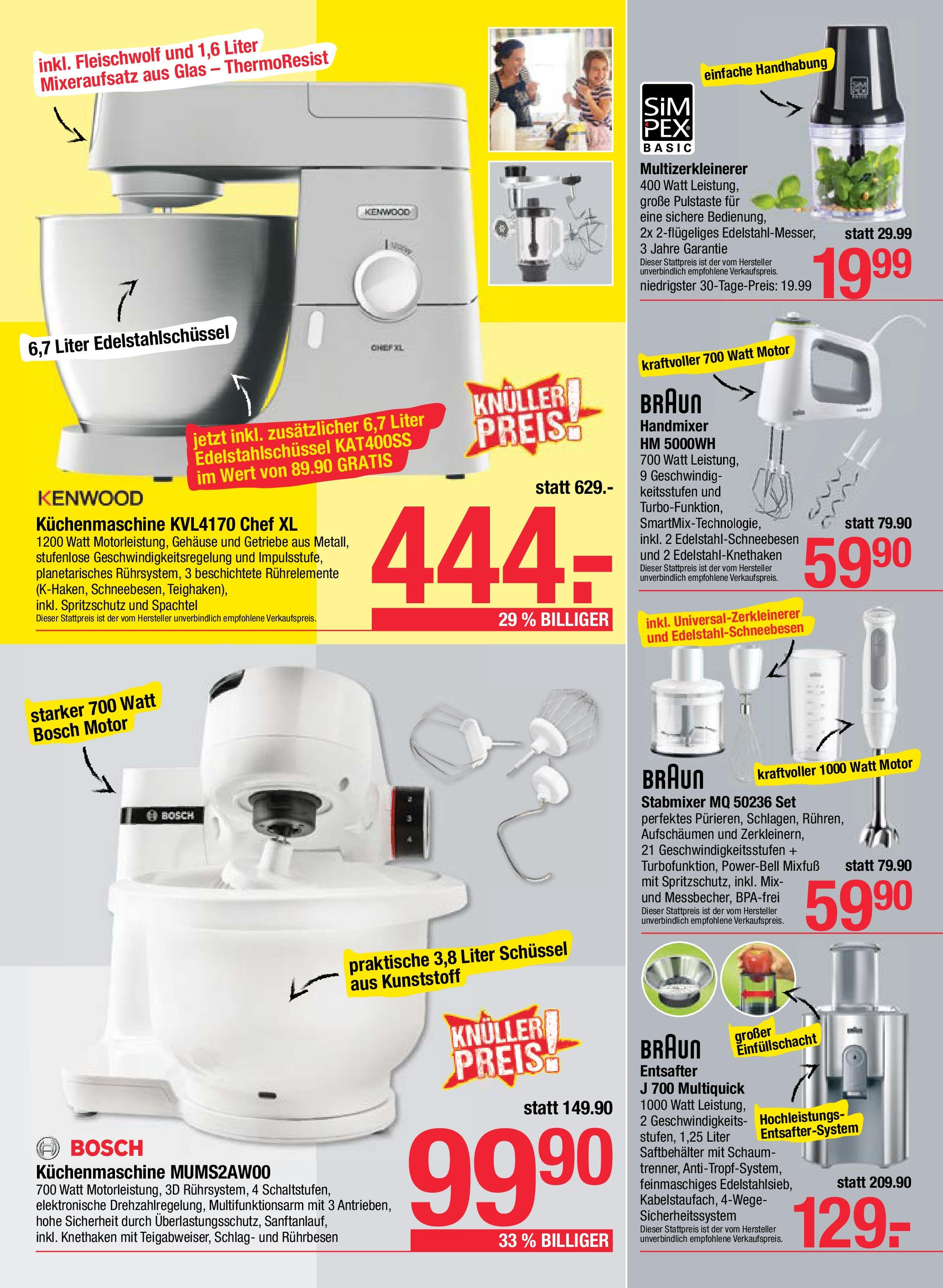 Maximarkt Anif, Bruck an der Großglocknerstraße (08.09.2025) || Aktuelle Angebote | Seite: 13 | Produkte: Rührbesen, Entsafter Maximarkt Anif, Bruck an der Großglocknerstraße von 08.09.2025 - Aktuelle Angebote | Seite: 13 | Produkte: Rührbesen, Entsafter