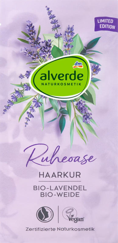 alverde NATURKOSMETIK Haarkur Ruheoase