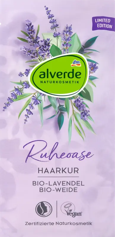 alverde NATURKOSMETIK Haarkur Ruheoase