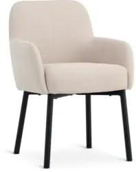 JYSK Кухненски стол SOTTRUP бежов/кафяв текстил