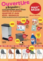 Maxi Bazar Catalogue ouverture de magasin Maxi Bazar - au 21.09.2025