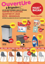 Catalogue ouverture de magasin Maxi Bazar