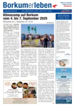 Borkum-Aktuell - Das Inselmagazin Borkumerleben - bis 10.09.2025