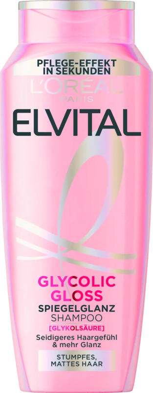 L'ORÉAL PARiS ELVITAL Shampoo Glycolic Gloss Spiegelglanz