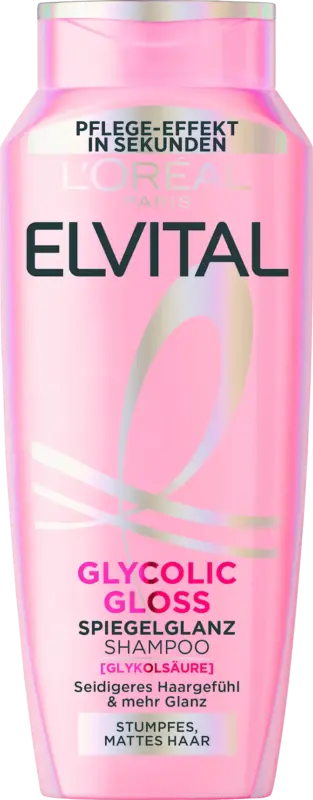 L'ORÉAL PARiS ELVITAL Shampoo Glycolic Gloss Spiegelglanz