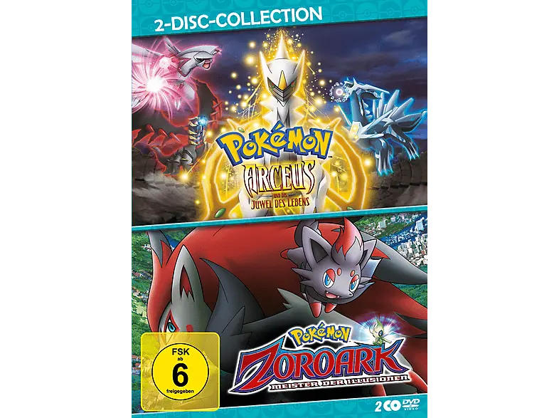 Pokémon - Arceus und das Juwel des Lebens / Zoroark: Meister der Illusionen [DVD]