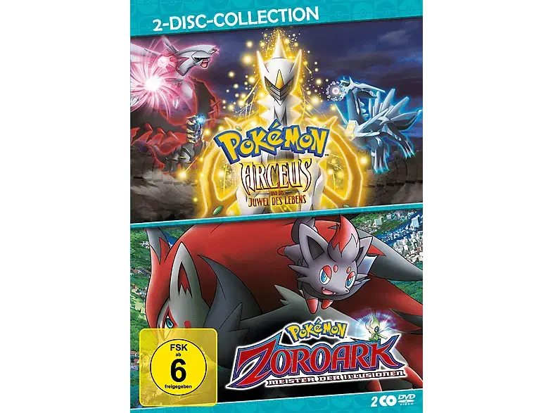 Pokémon - Arceus und das Juwel des Lebens / Zoroark: Meister der Illusionen [DVD]