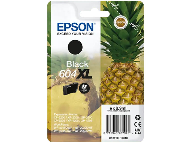 EPSON 604XL Ananas Single Black Tinte