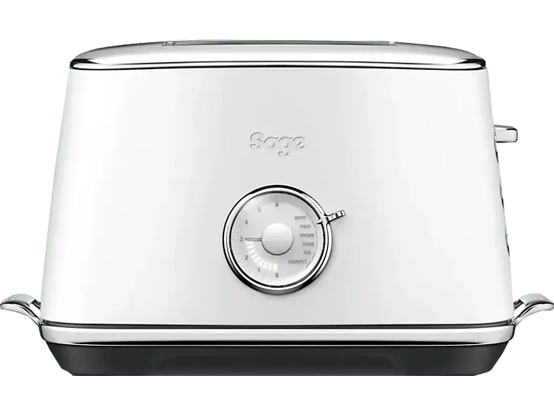 Sage STA735SST4EEU1 the Toast Select™ Luxe Toaster (Weiß, 1000 Watt, Schlitze: 2)