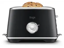 Sage STA735BTR4EEU1 the Toast Select™ Luxe Toaster (matt schwarz, 1000 Watt, Schlitze: 2)