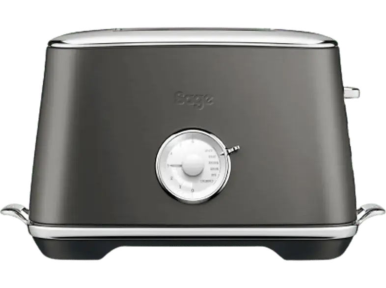 Sage STA735BST4EEU1 the Toast Select&trade; Luxe Toaster (Schwarzer Edelstahl, 1000 Watt, Schlitze: 2)