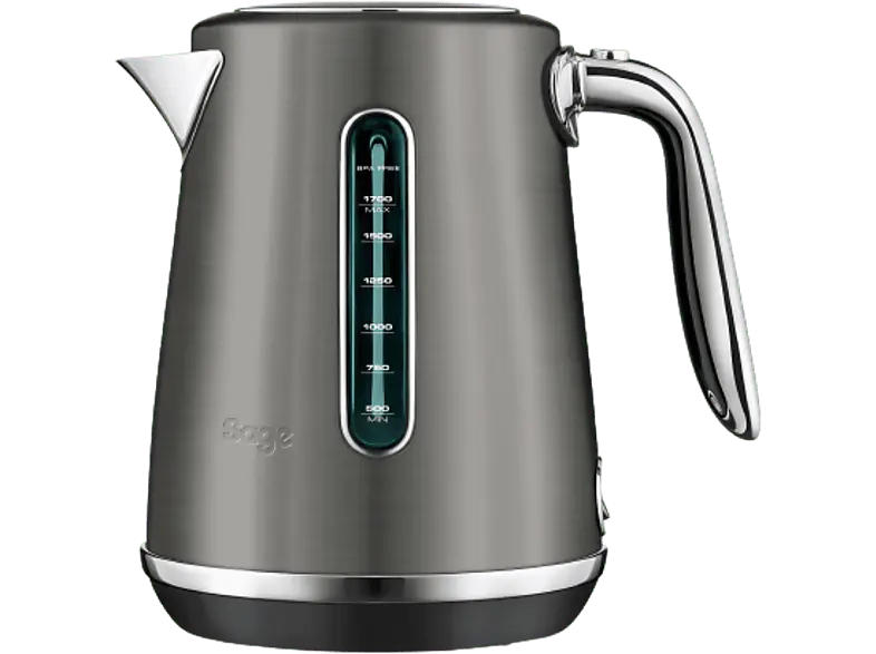Sage SKE735BST4EEU1 the Soft Top™ Luxe Wasserkocher (Schwarzer Edelstahl, 1,7 l, 2400 Watt)