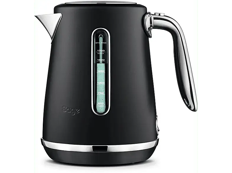Sage SKE735BTR4EEU1 the Soft Top™ Luxe Wasserkocher (matt schwarz, 1,7 l, 2400 Watt)