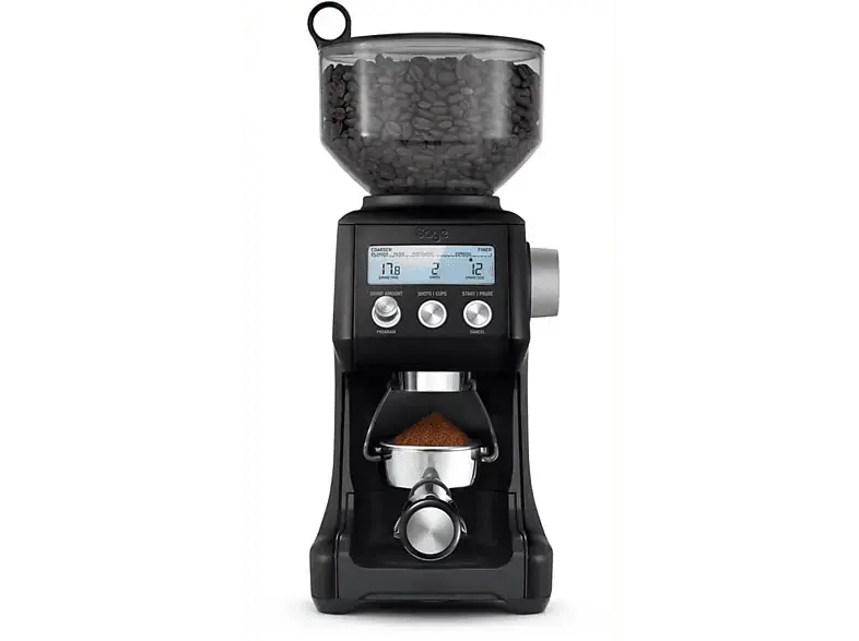 Sage SCG820BST4EEU1 Smart Grinder™ Pro Grinder Kaffeemühle (Schwarz, 165 Watt, Stahlmahlwerk)