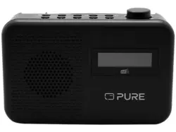 Pure Elan One² portables DAB+/FM Radio mit Bluetooth 5.1, Charcoal