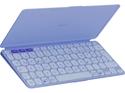 LOGITECH LOGITECH Keys-To-Go 2 Kabellose schlanke und mobile Tastatur, Bluetooth, DEU (Qwertz), Lila; kabellose Tastatur