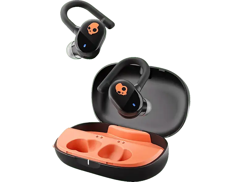 Skullcandy Push Play Active True Wireless Kopfhörer, Black/Orange