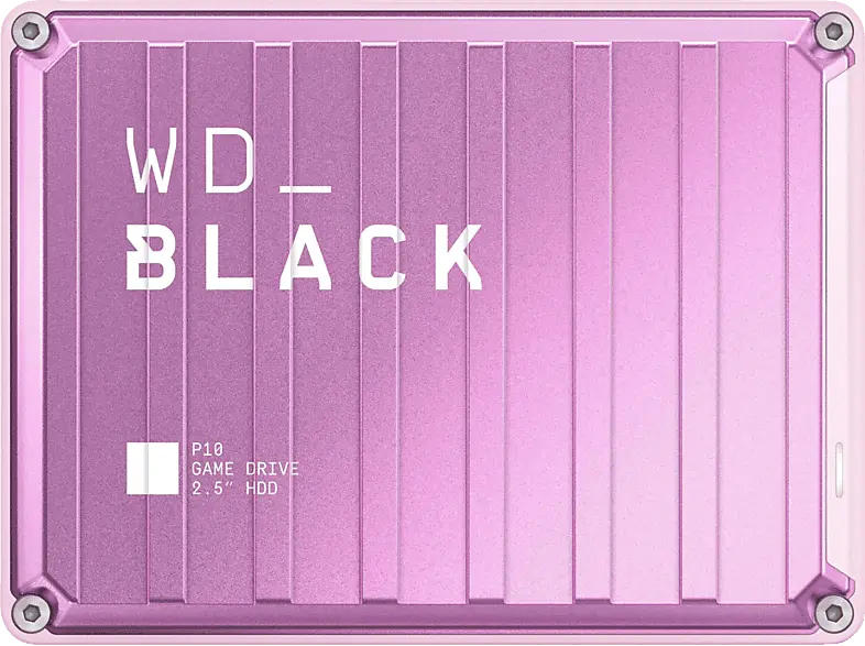 Western Digital _black™ P10 Game Drive 4 TB, Pink Edition für Konsole und PC, bis zu 130 MB/s; Externe Festplatte