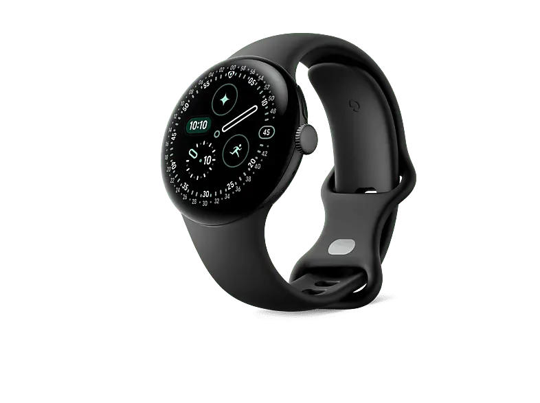 GOOGLE Pixel Watch 4, LTE, 41mm, Black/Obsidian; Smartwatch