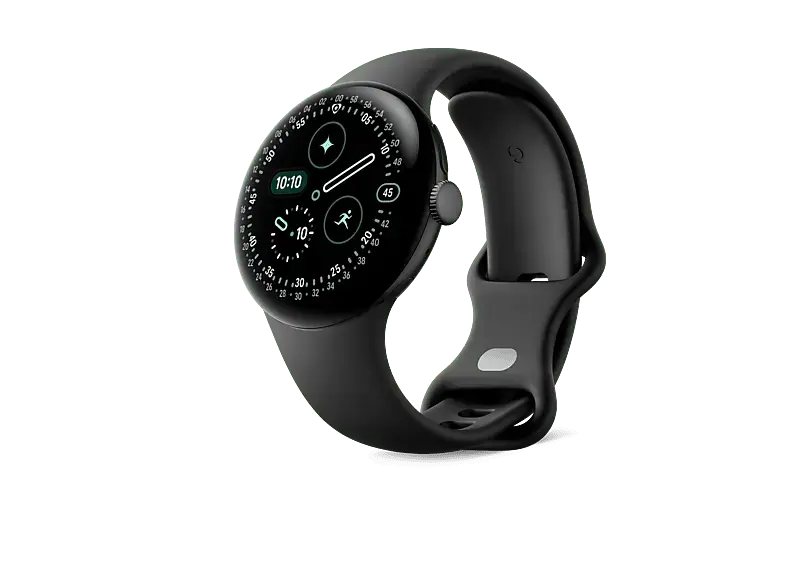 GOOGLE Pixel Watch 4, Wifi, 41mm, Black/Obsidian; Smartwatch