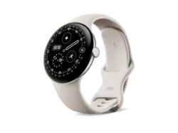 GOOGLE Pixel Watch 4, Wifi, 45mm, Silver/Porcelain; Smartwatch