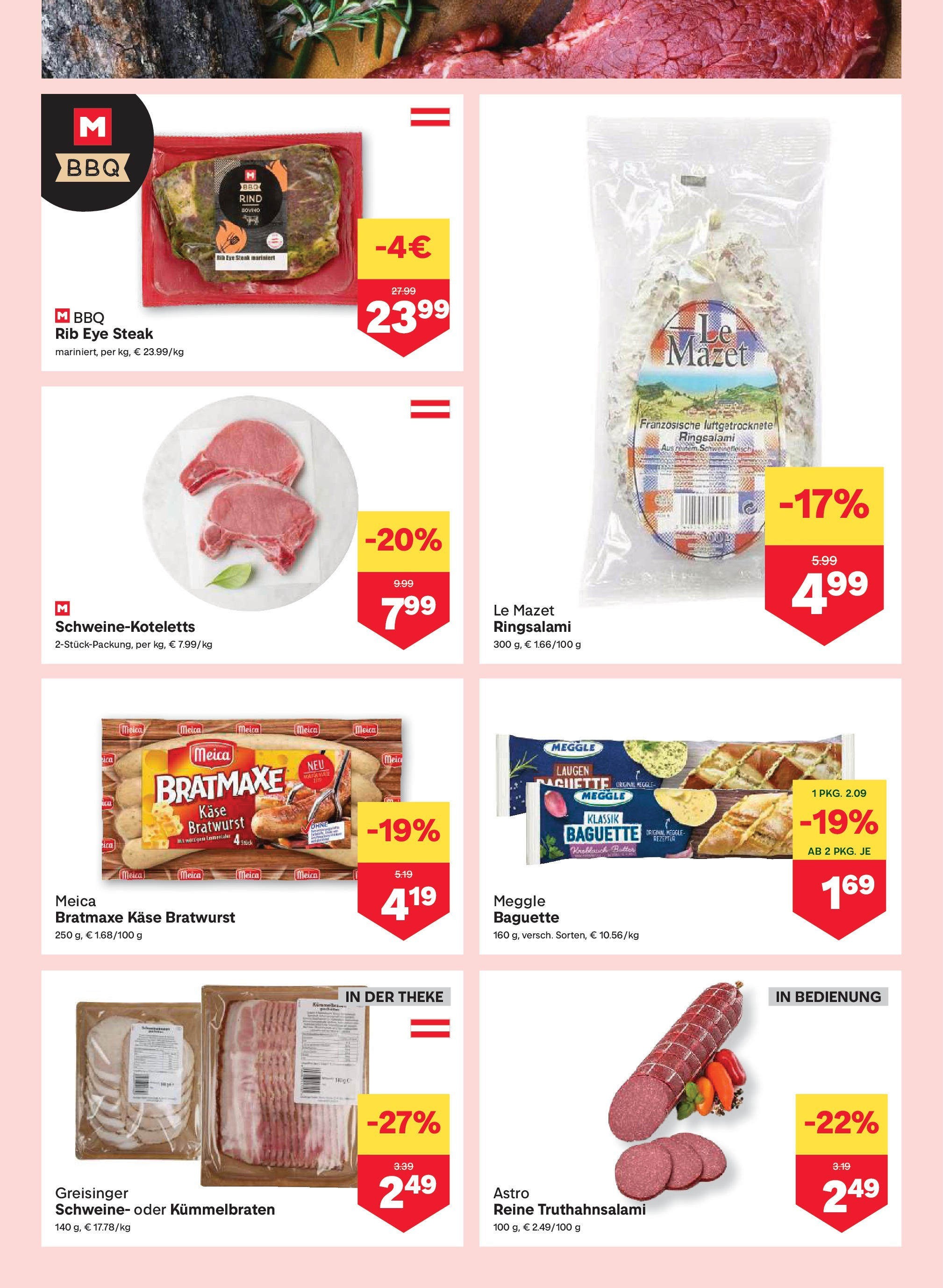 MPREIS Steyr (11.09.2025) || Aktuelle Angebote | Seite: 6 | Produkte: Knoblauch, Jääkaappipakastin, Butter, Käse MPREIS Steyr von 11.09.2025 - Aktuelle Angebote | Seite: 6 | Produkte: Knoblauch, Jääkaappipakastin, Butter, Käse