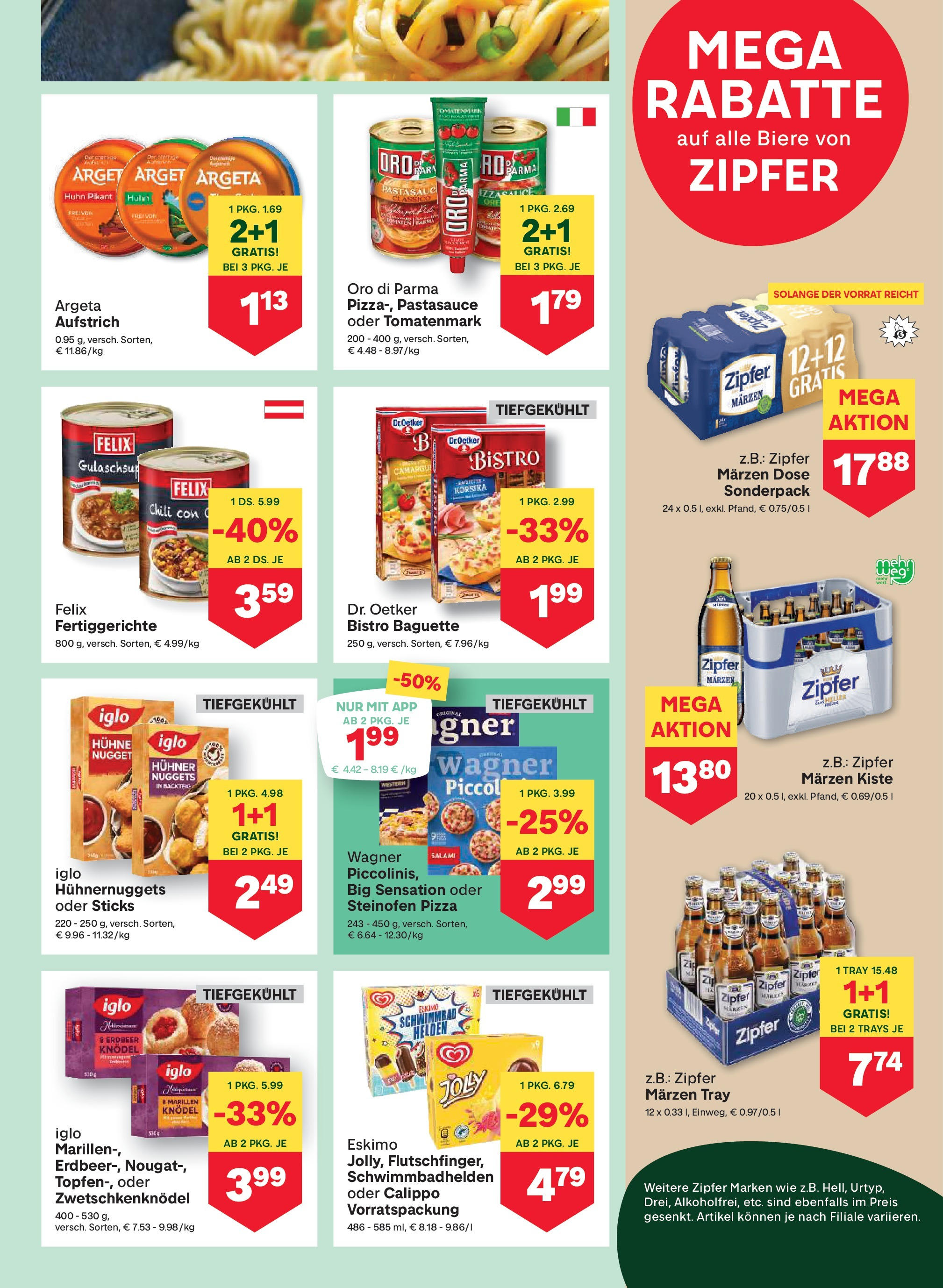 MPREIS Steyr (11.09.2025) || Aktuelle Angebote | Seite: 7 | Produkte: Fertiggerichte, Jääkaappipakastin, Salami, Pizza MPREIS Steyr von 11.09.2025 - Aktuelle Angebote | Seite: 7 | Produkte: Fertiggerichte, Jääkaappipakastin, Salami, Pizza