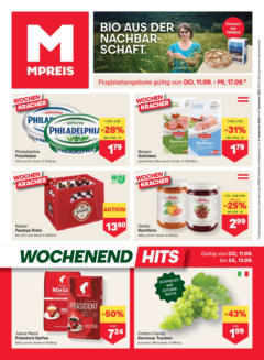 MPREIS Saalbach ab 11.09.2025 gültig