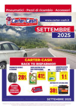 Carter Cash Settembre 2025 - al 30.09.2025