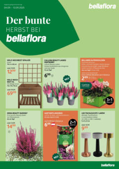 Vorschau von dem Prospekt - bellaflora - Bellaflora: Flugblatt gültig ab 03.09.2025