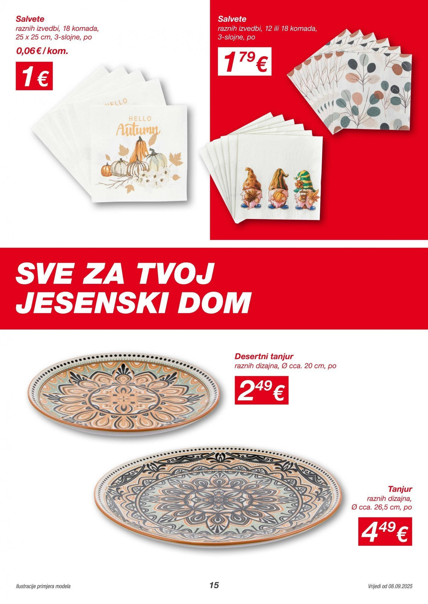 Kik - KiK katalog do 14.09.2025 novi od 07.09.2025 na listanje > letak digitalni | Stranica: 11 | Proizvodi: Salvete