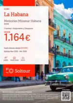 Soltour La Habana - Memories Miramar Habana - hasta el 30.04.2026