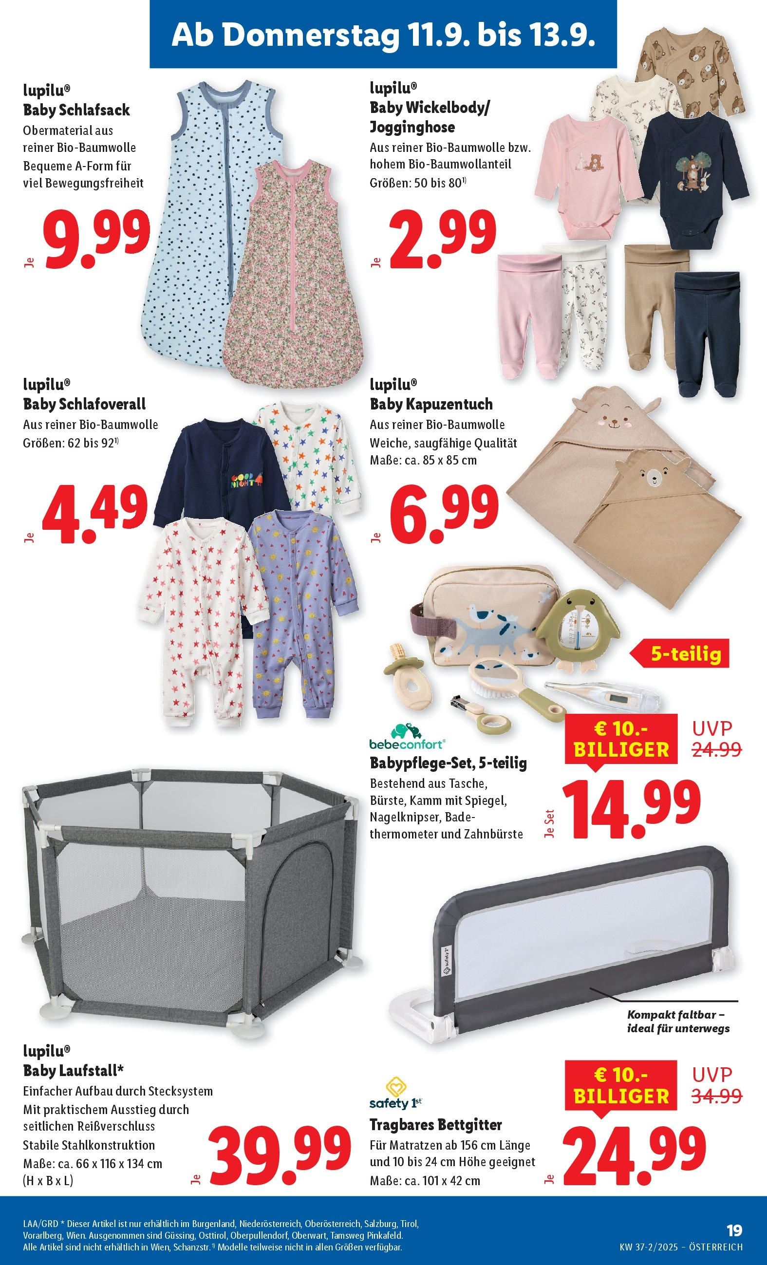 Lidl Flugblatt - Wien, Langenzersdorf, Zwettl ab 11.09.2025 - Angebote ab donnerstag | Seite: 21 | Produkte: Thermometer, Zahnbürste