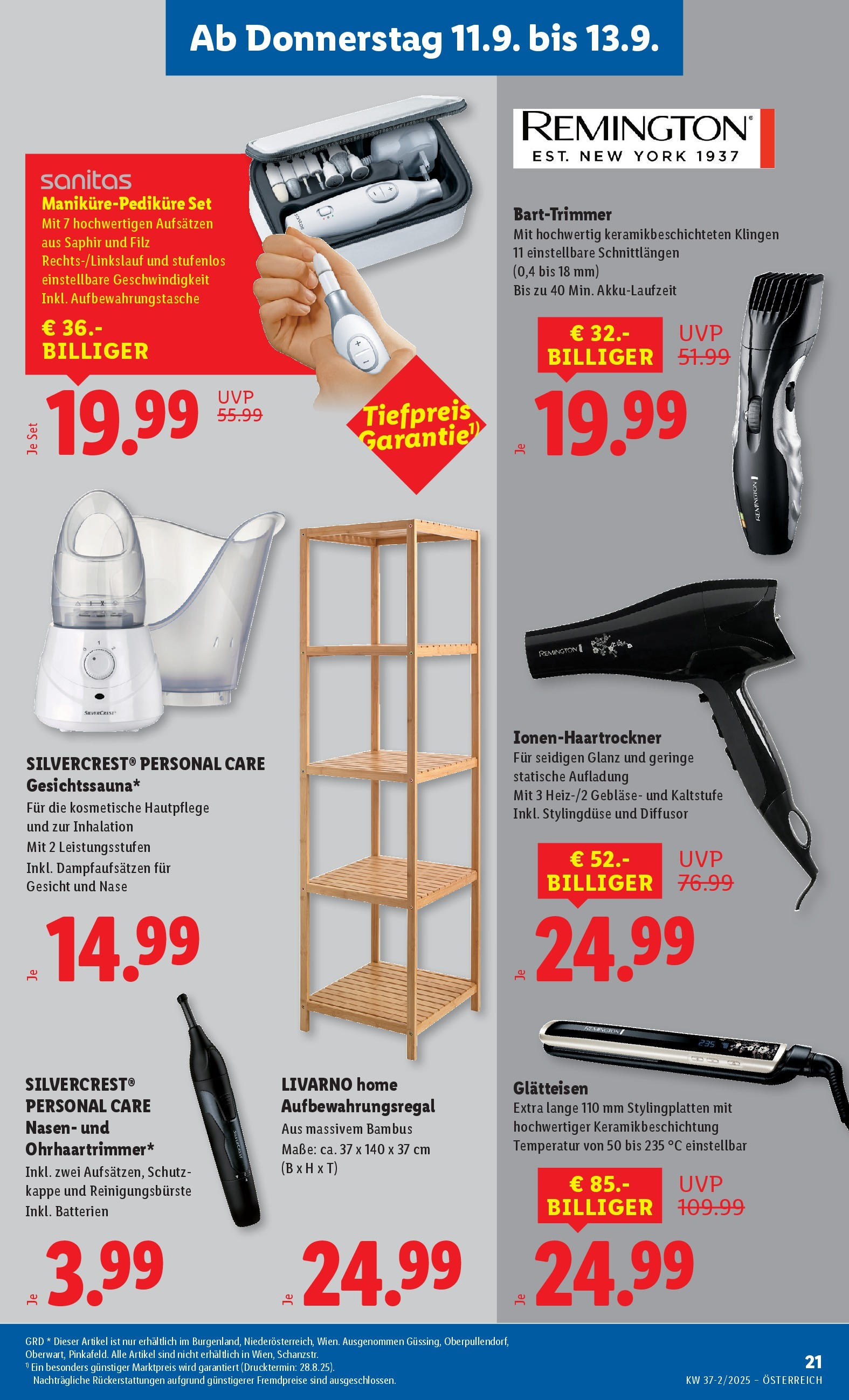 Lidl Flugblatt - Wien, Langenzersdorf, Zwettl ab 11.09.2025 - Angebote ab donnerstag | Seite: 23 | Produkte: Kappe