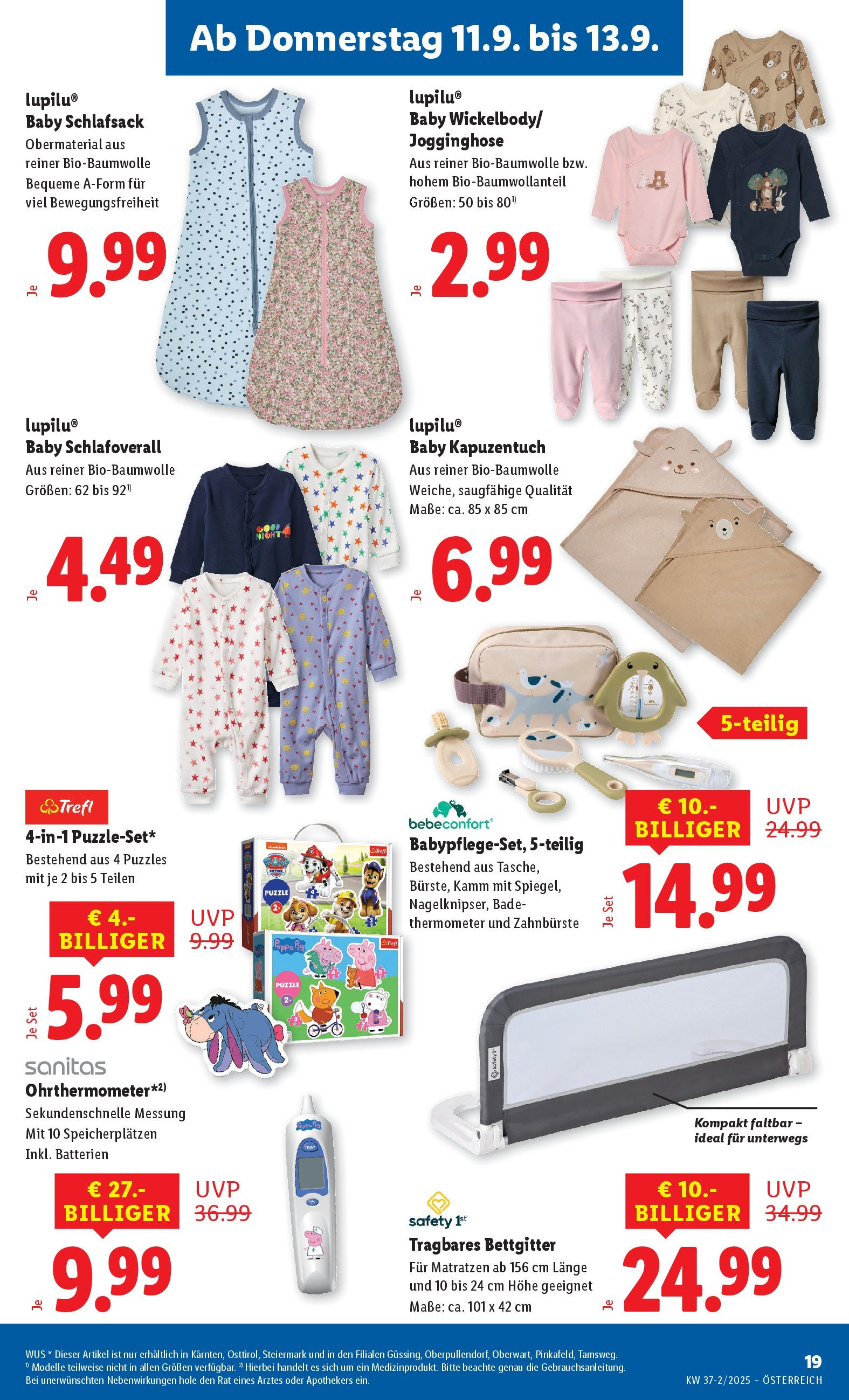 Lidl Flugblatt - Fohnsdorf, Neunkirchen, Graz ab 11.09.2025 - Angebote ab donnerstag | Seite: 21 | Produkte: Thermometer, Zahnbürste