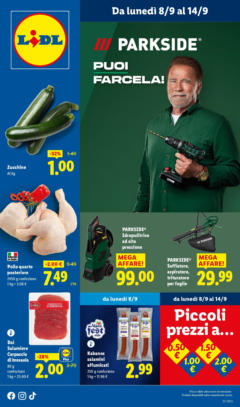 Anteprima del volantino Lidl - Offerte LIDL valido a partire dal 07.09.2025